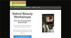 Desktop Screenshot of nakedbeautyworkshops.com