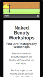 Mobile Screenshot of nakedbeautyworkshops.com